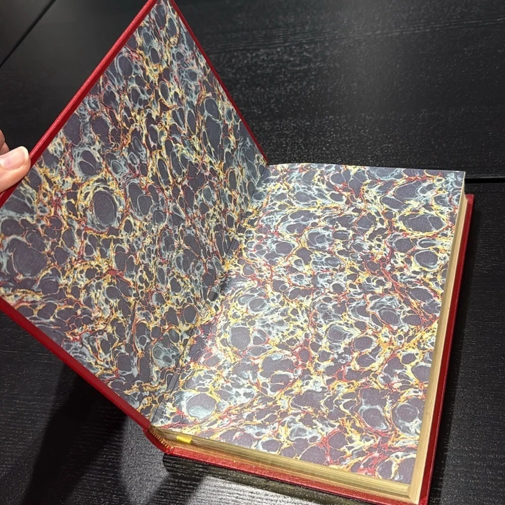 Hong Kong Signed First Edition Leather Bound Franklin Library Vintage Book